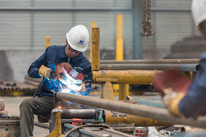 巢湖网架焊接车间